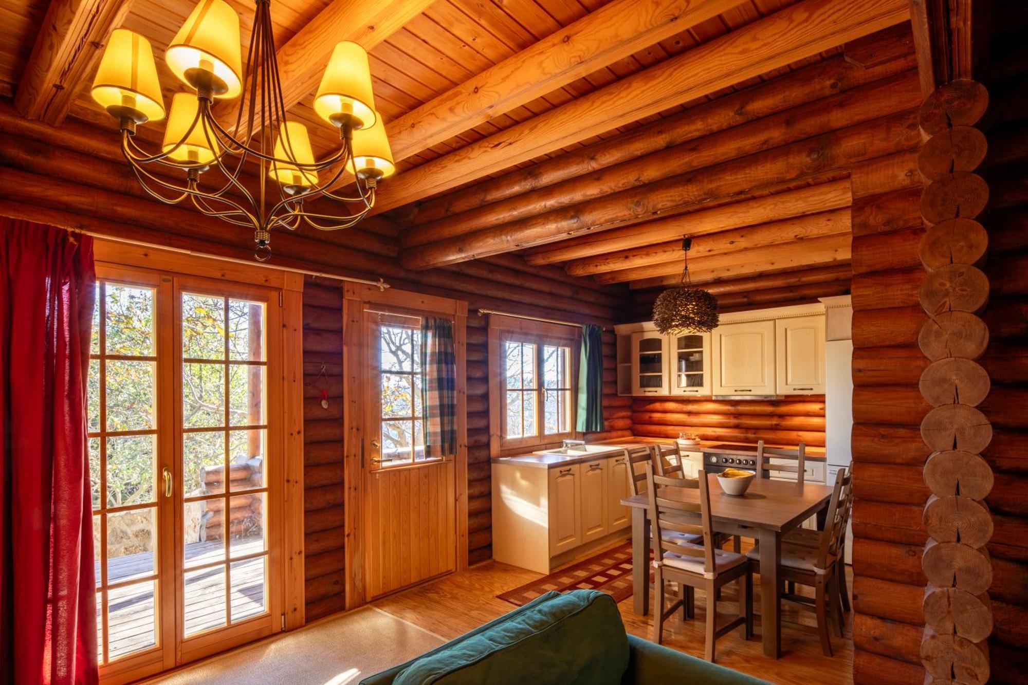 Paradise Chalet Ano Trikala Buitenkant foto