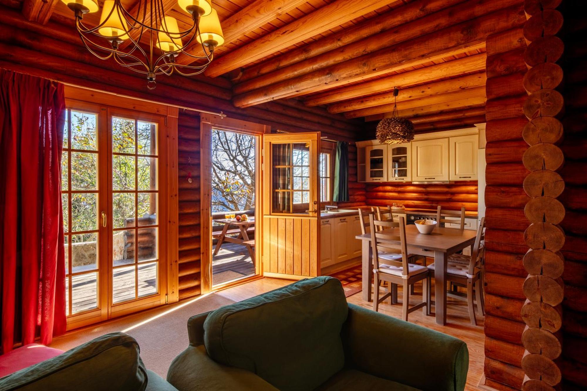 Paradise Chalet Ano Trikala Buitenkant foto