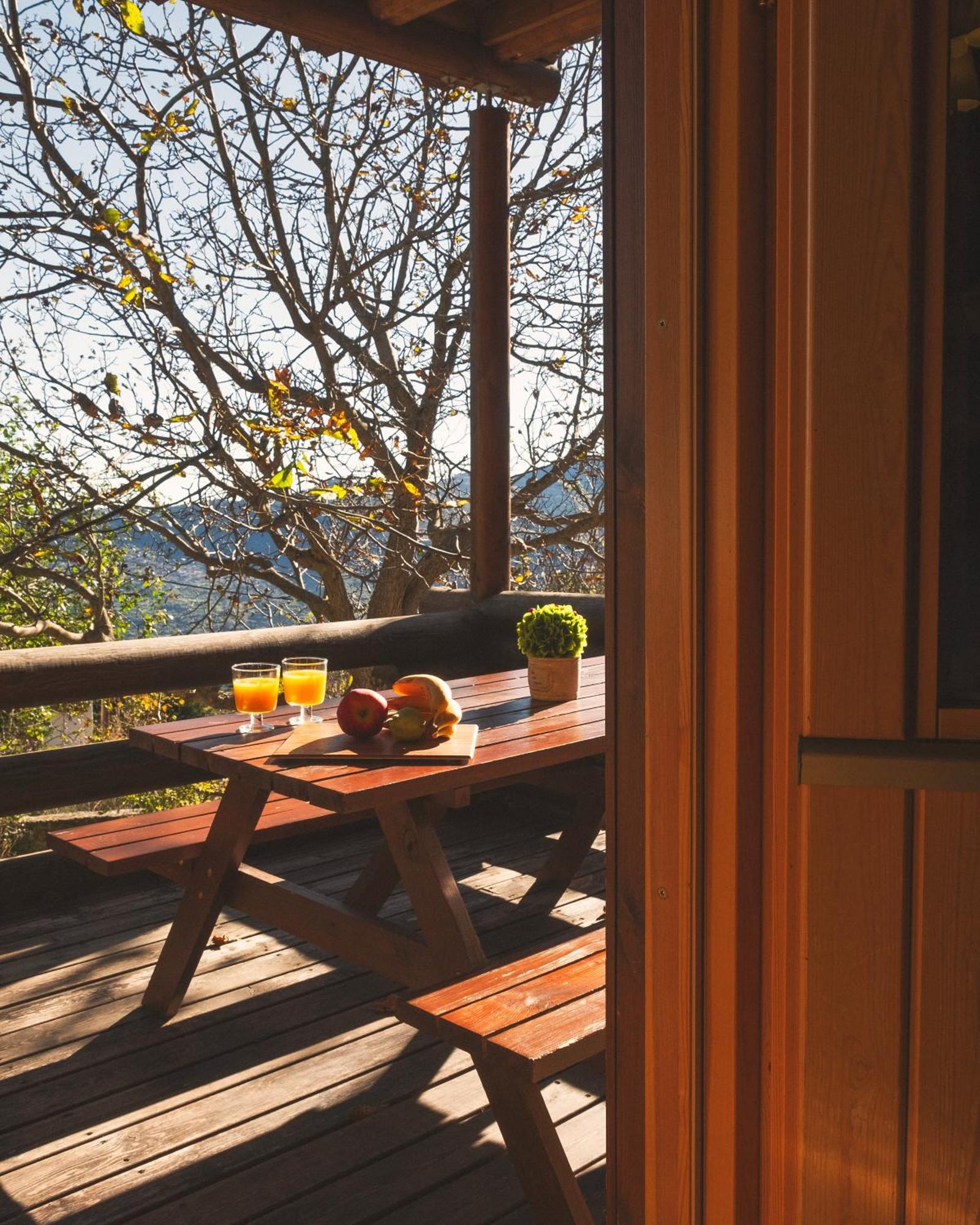 Paradise Chalet Ano Trikala Buitenkant foto